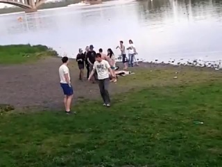 gay fight with drunken youth of krasnoyarsk