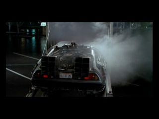 about the filming of the film back to the future (1985): time machine (russian language)