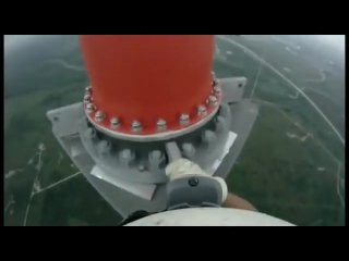 high-altitude fitters on a radio tower