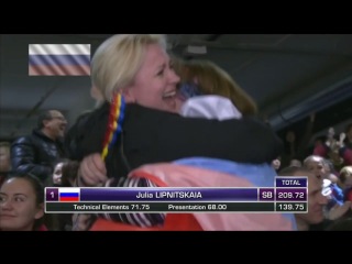 julia lipnitskaya. joy to the results :)